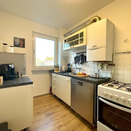 Downtown By Ninja Spaces - Kingsize-bett, Kueche, Netflix, Terrasse Apartment Wuppertal